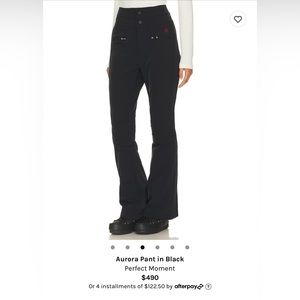 NEVER WORN! New with tags! Perfect Moment Aurora Ski Pant Black